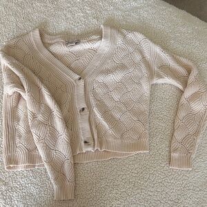 Women's Cream Knit Sweater